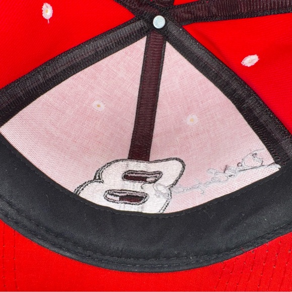 Dale Earnhardt Jr. NASCAR Red Baseball Cap Number 8 Embroidered Signature, EUC‎ - Picture 7 of 9